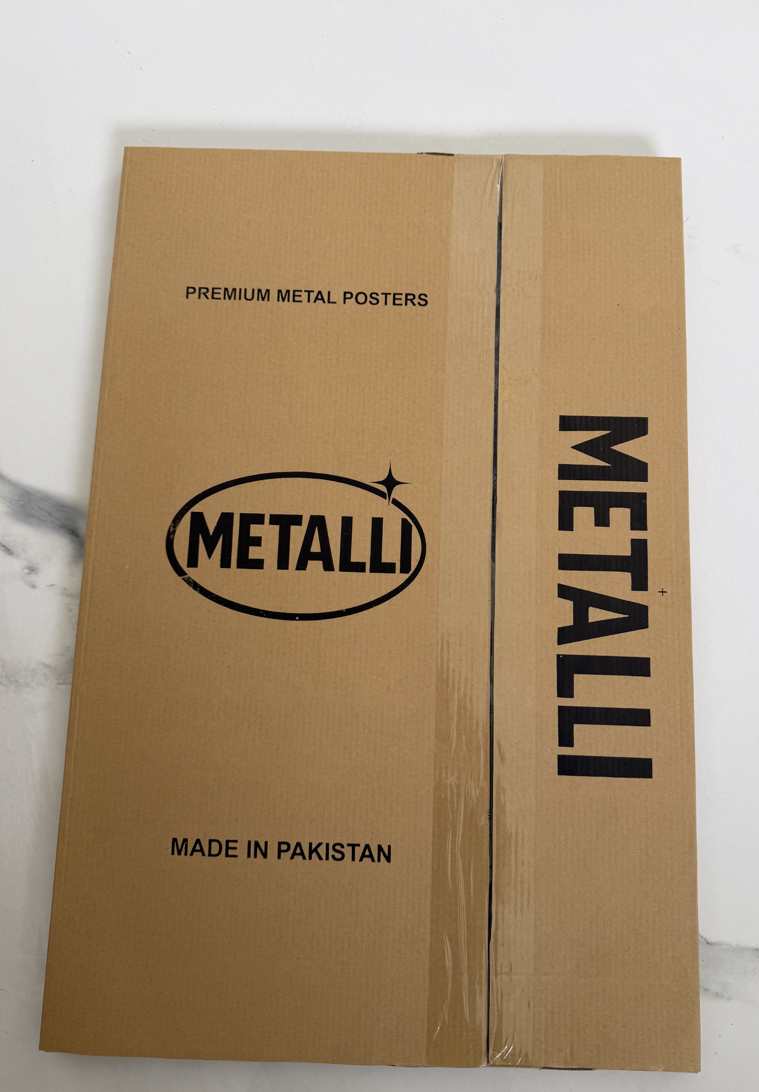 Texture & Shine metal posters
